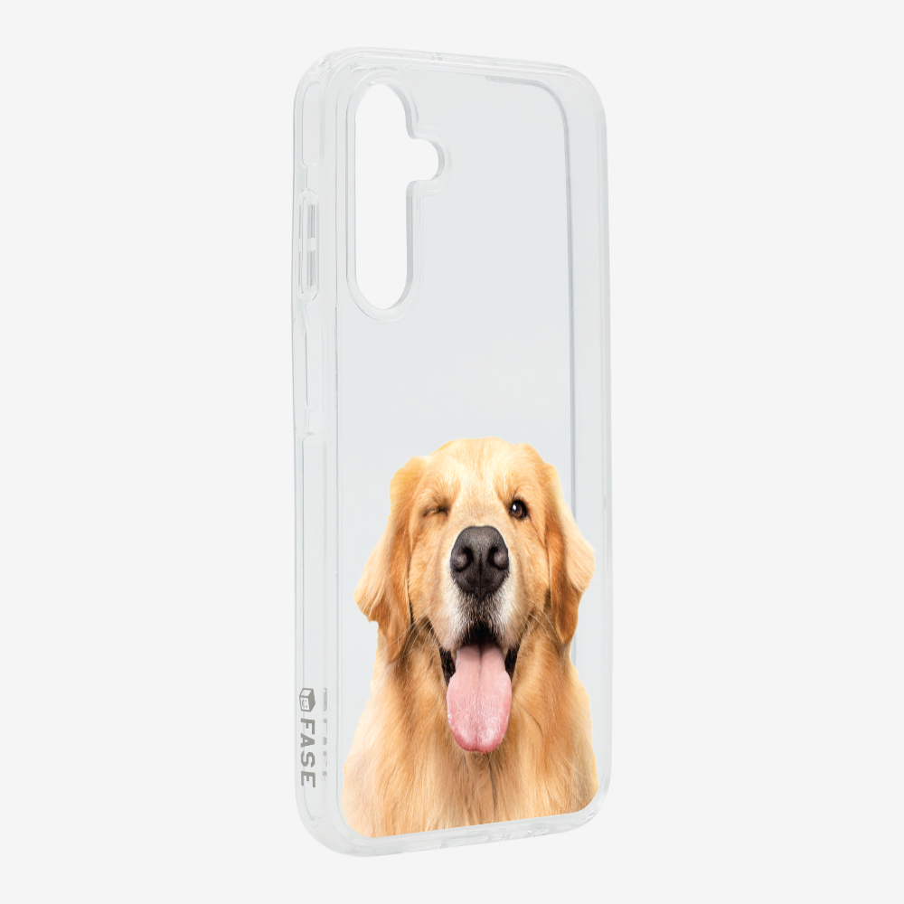 Golden Retriever (Transparent) Phone Case