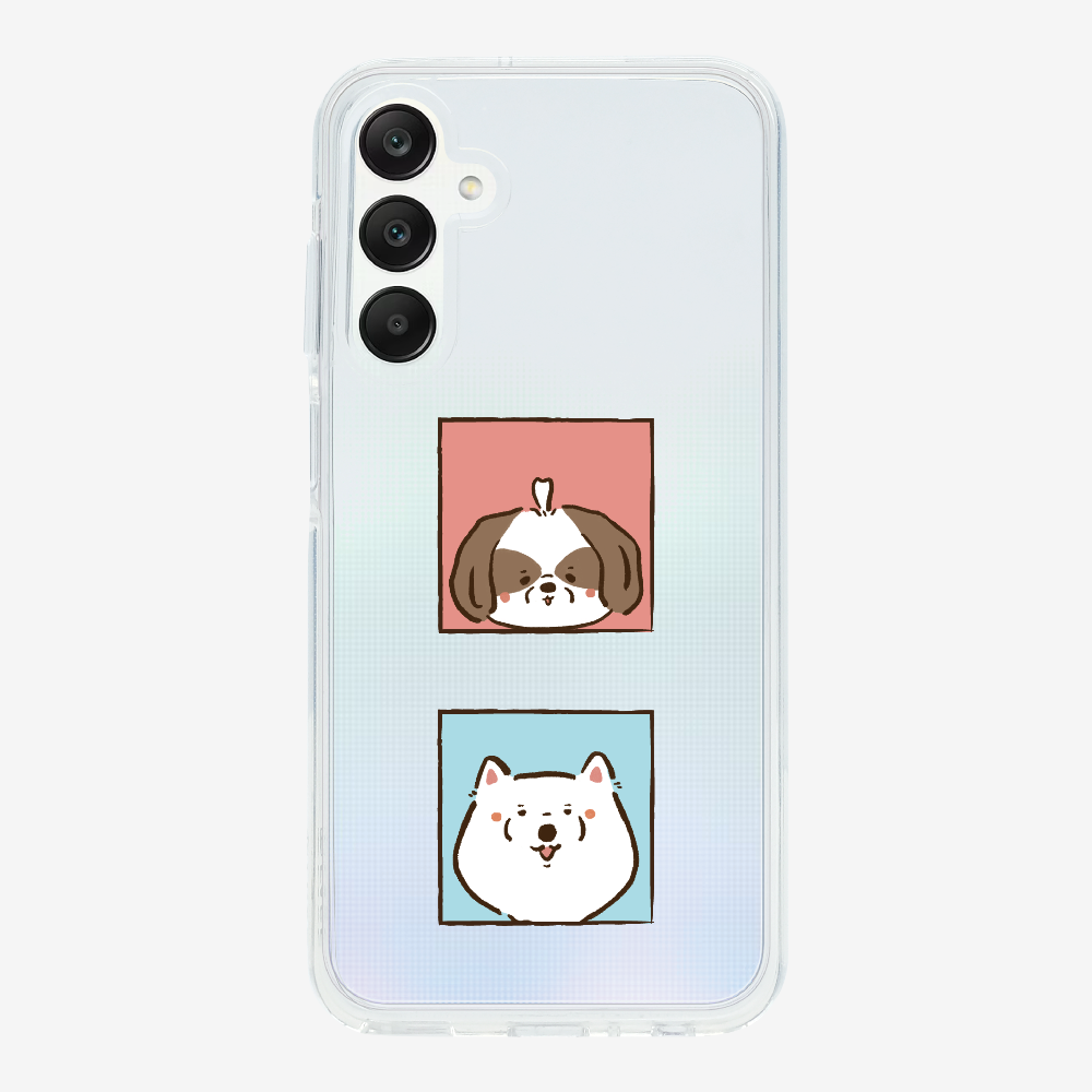 Apso and Samoyed Phone Case