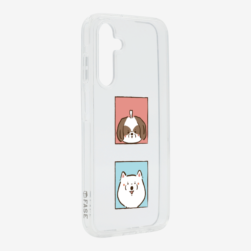 Apso and Samoyed Phone Case