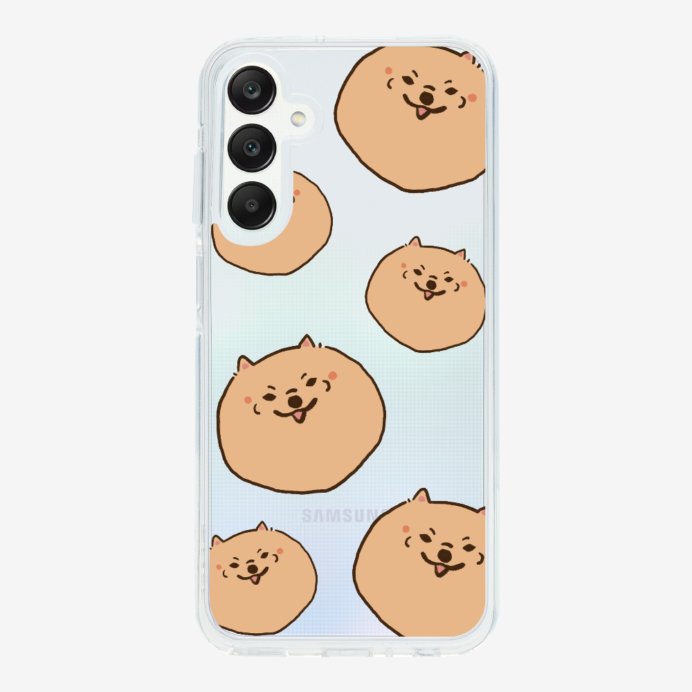 Brown Pomeranian Wonderland Phone Case