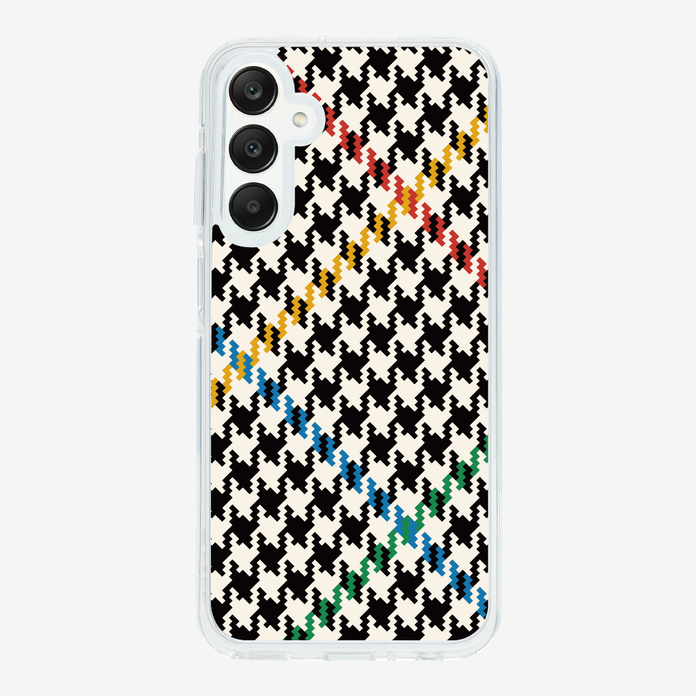 Vintage Houndstooth Phone Case