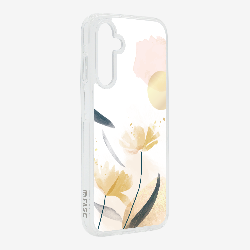 Golden Spring Floral Phone Case