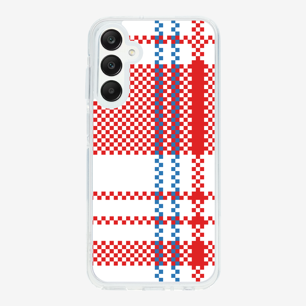 Red-white-blue (Red Tone) Phone Case