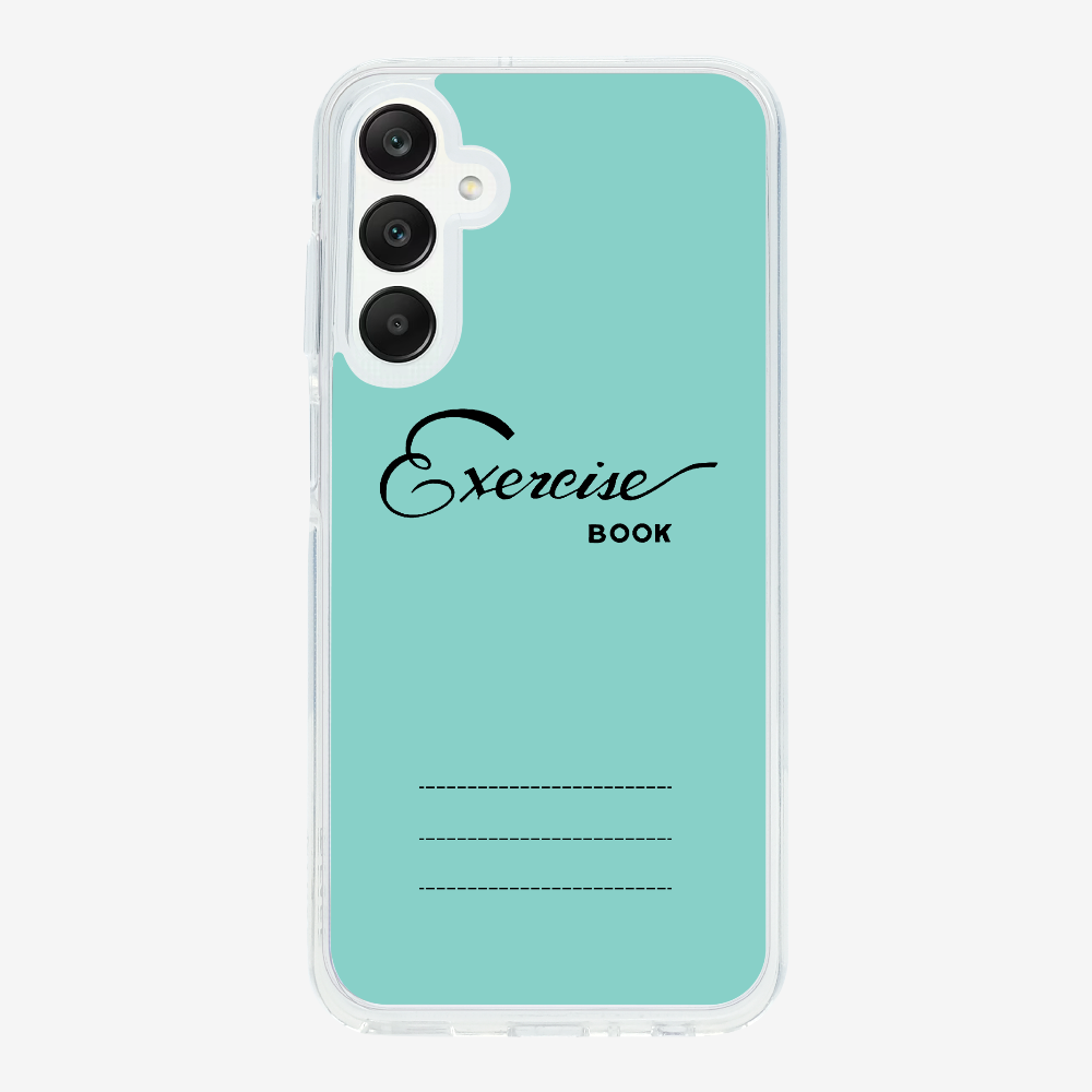 Green Exercise Book Phone Case