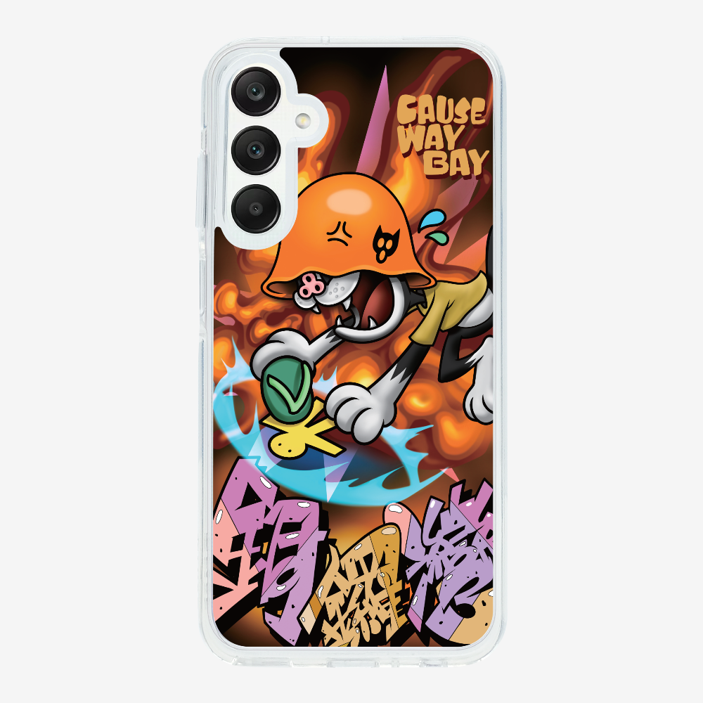 Villain Hitting at Causeway Bay Phone Case