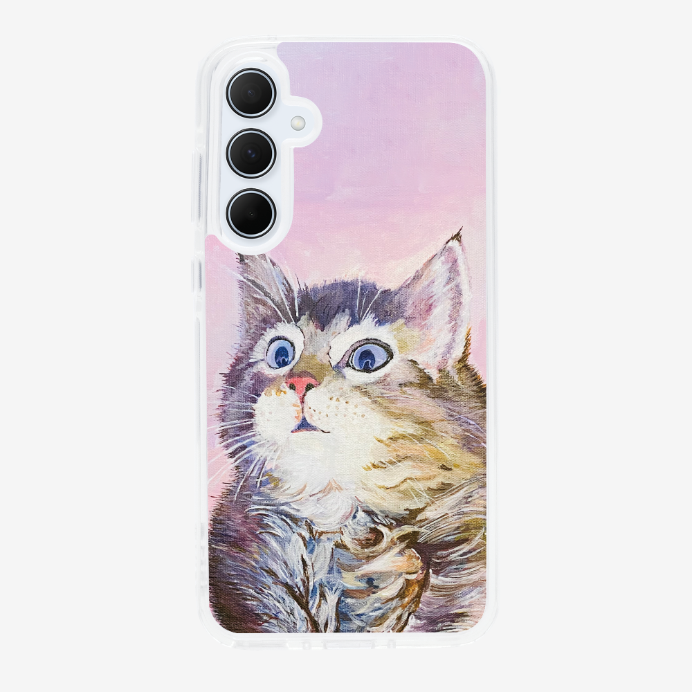 Curious Kitten Phone Case