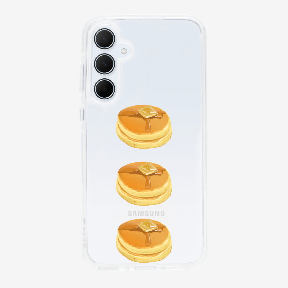 Mini Souffle Thick Pancake 3 pcs Phone Case