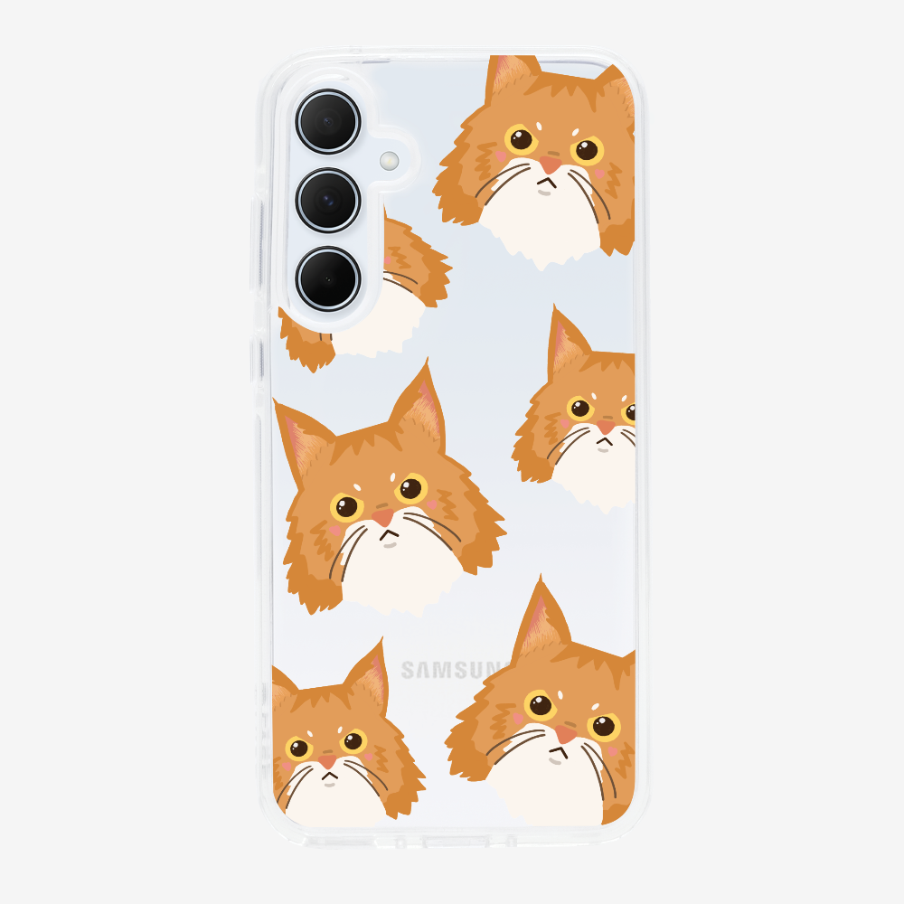 Maine Coon Cat Selfie Phone Case