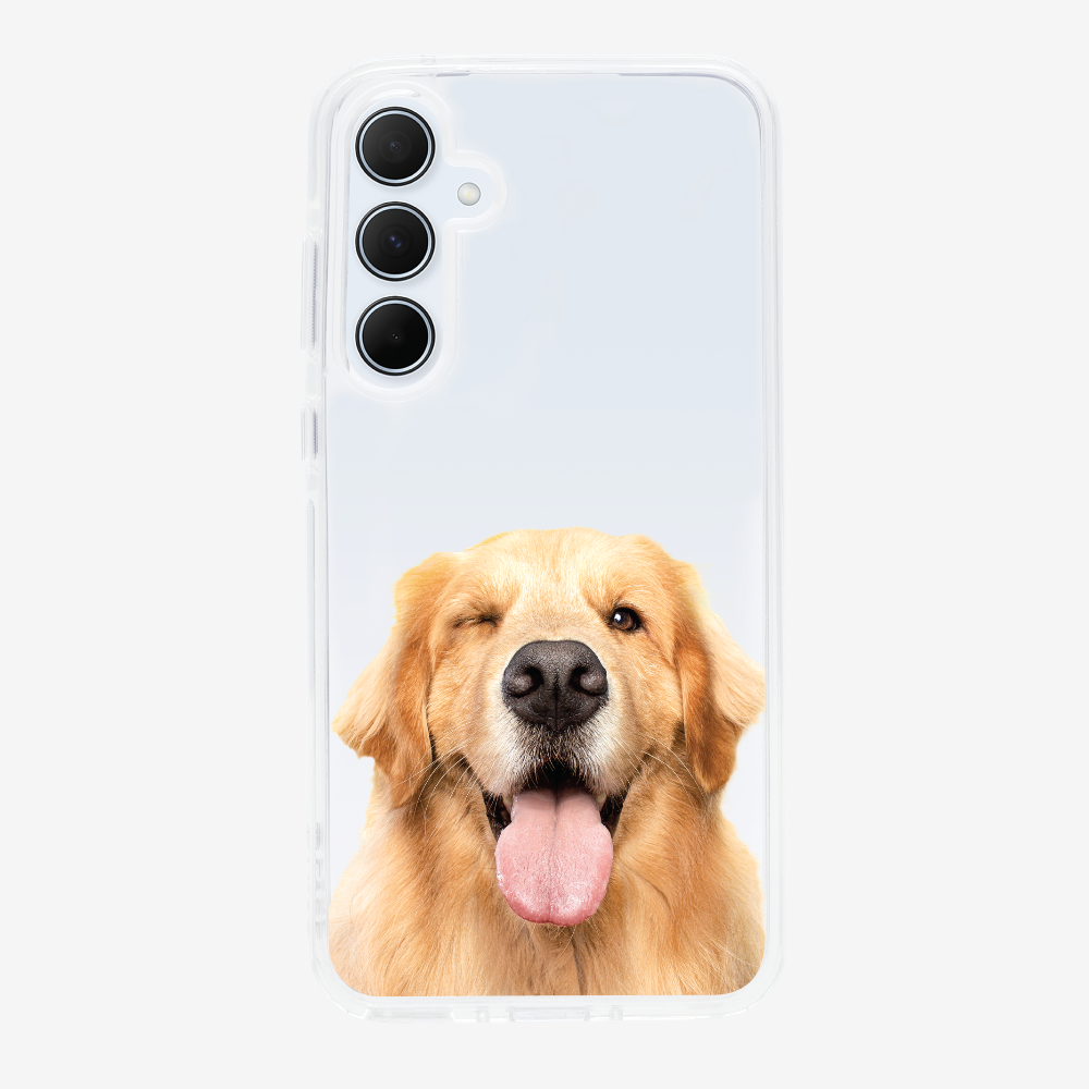 Golden Retriever (Transparent) Phone Case