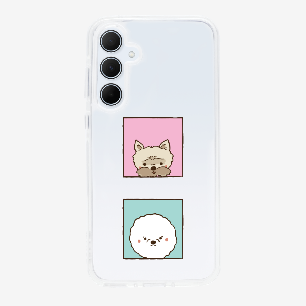 Terrier and Bichon Phone Case