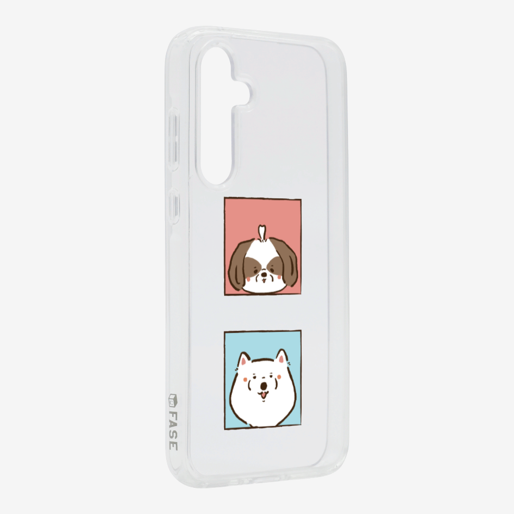 Apso and Samoyed Phone Case