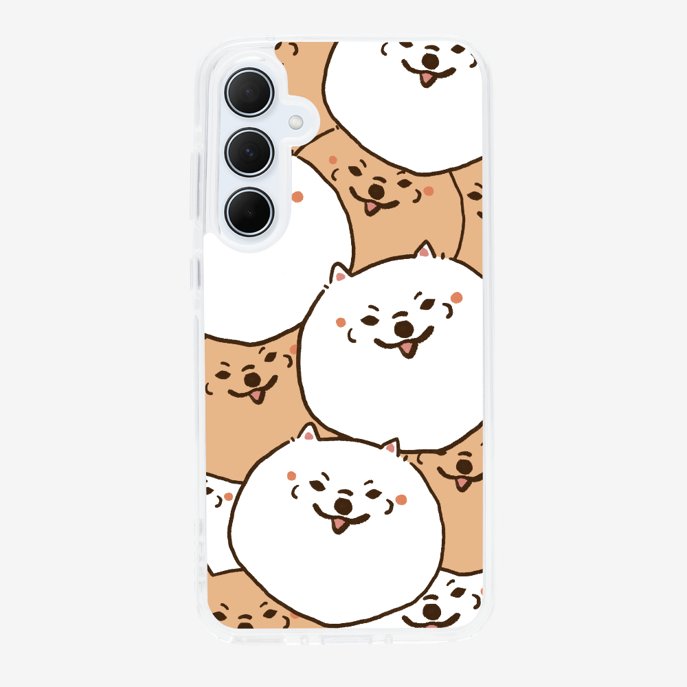 Crowded Pomeranian Phone Case