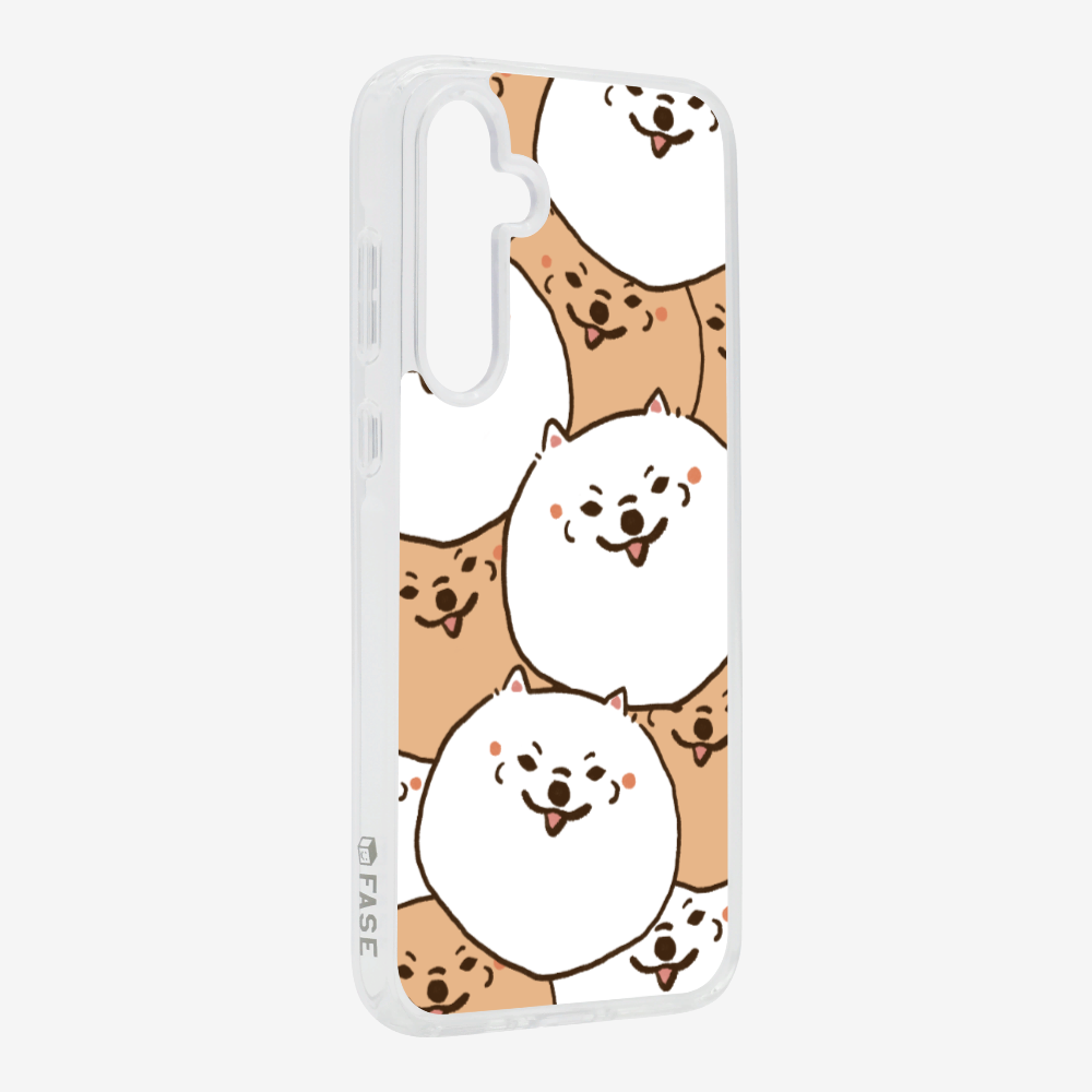 Crowded Pomeranian Phone Case