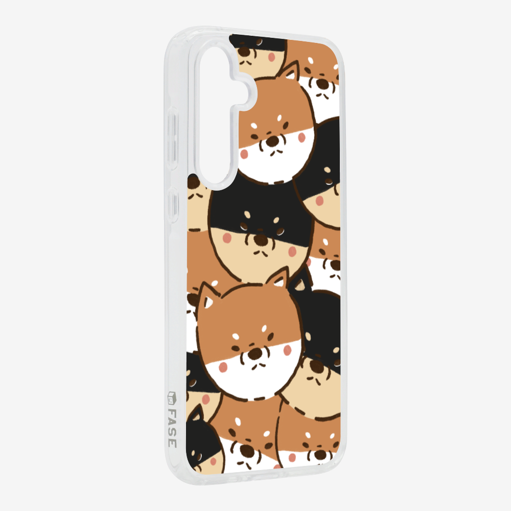 Crowded Shiba Inu Phone Case