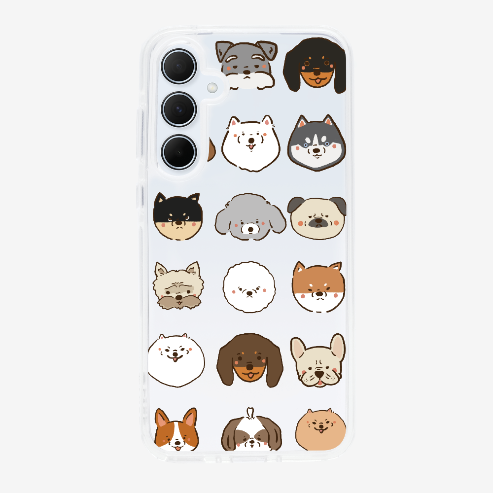 Puppy Family Seating Plan Phone Case