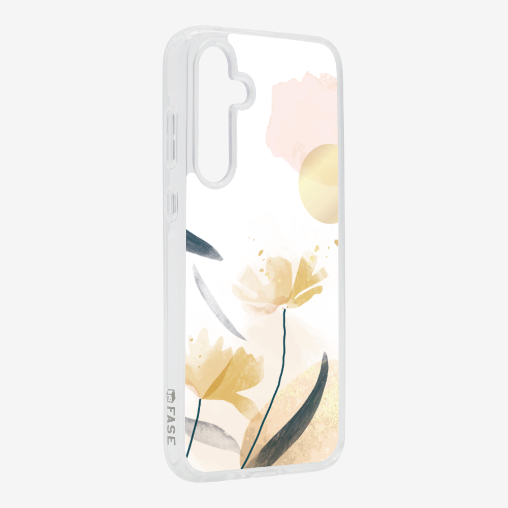 Golden Spring Floral Phone Case