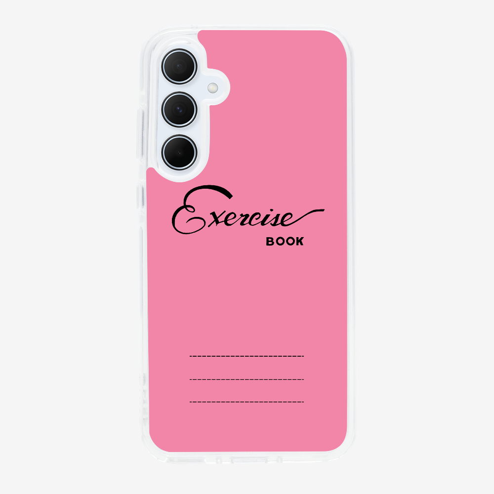 Pink Exercise Book Phone Case