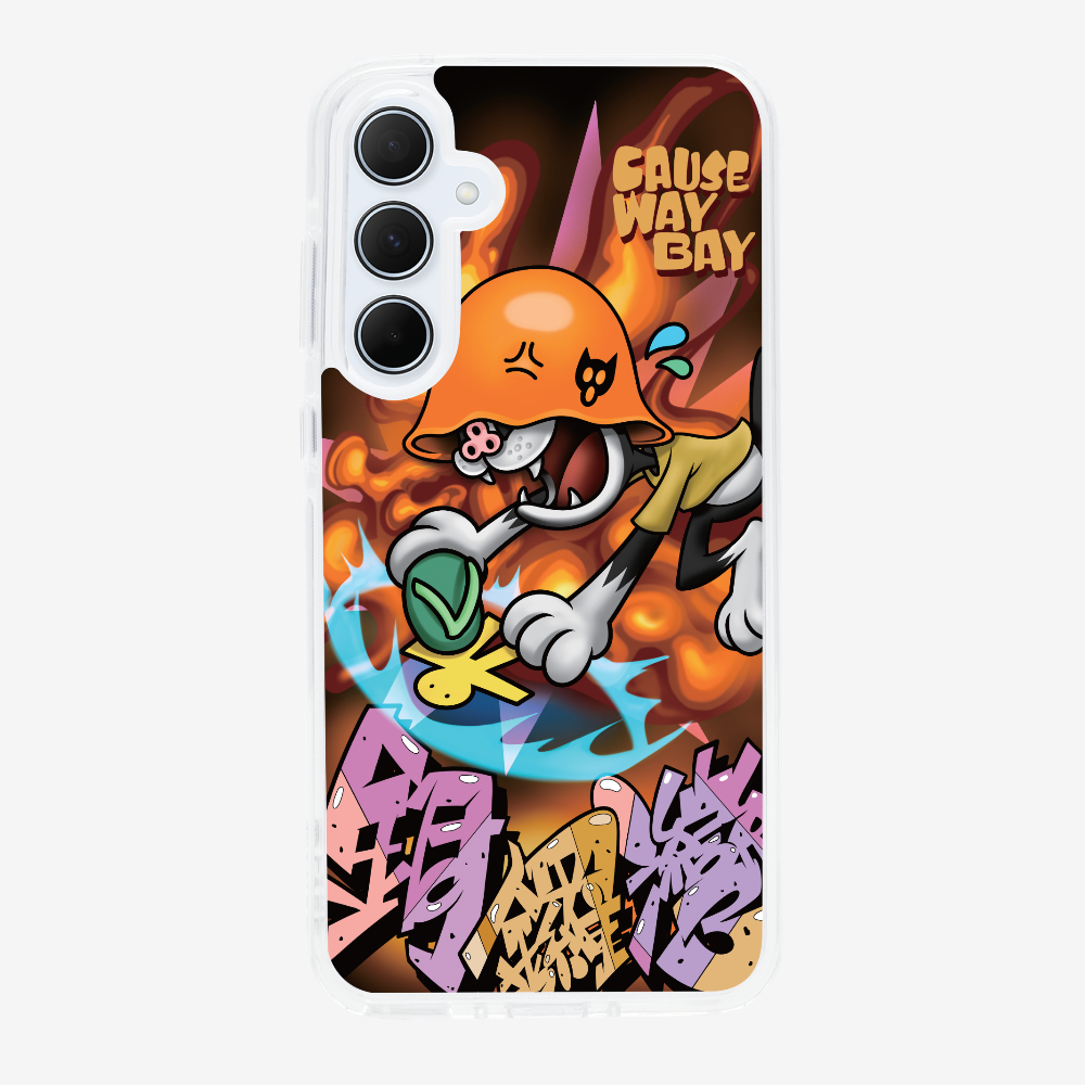 Villain Hitting at Causeway Bay Phone Case