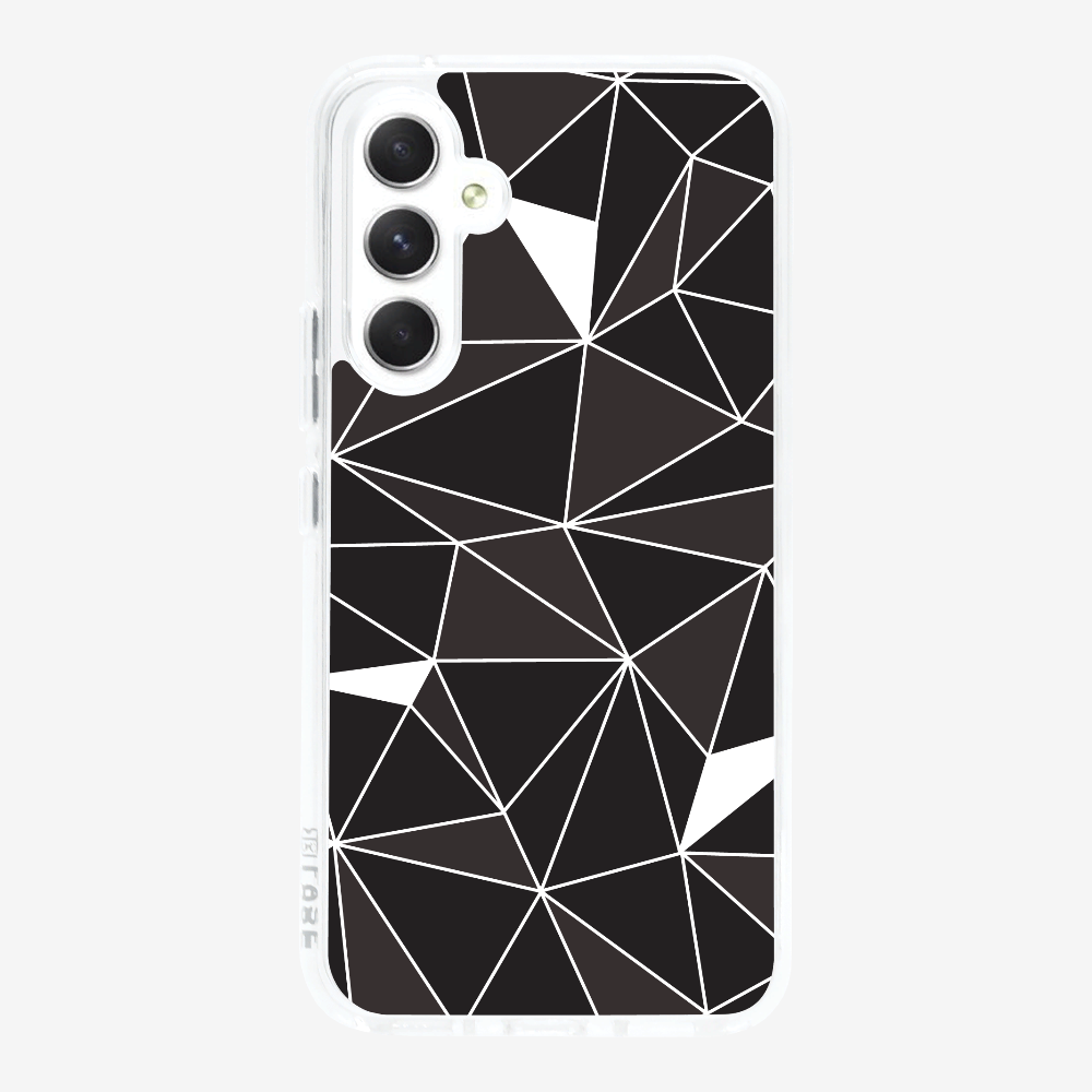 Black & White Polygon Phone Case