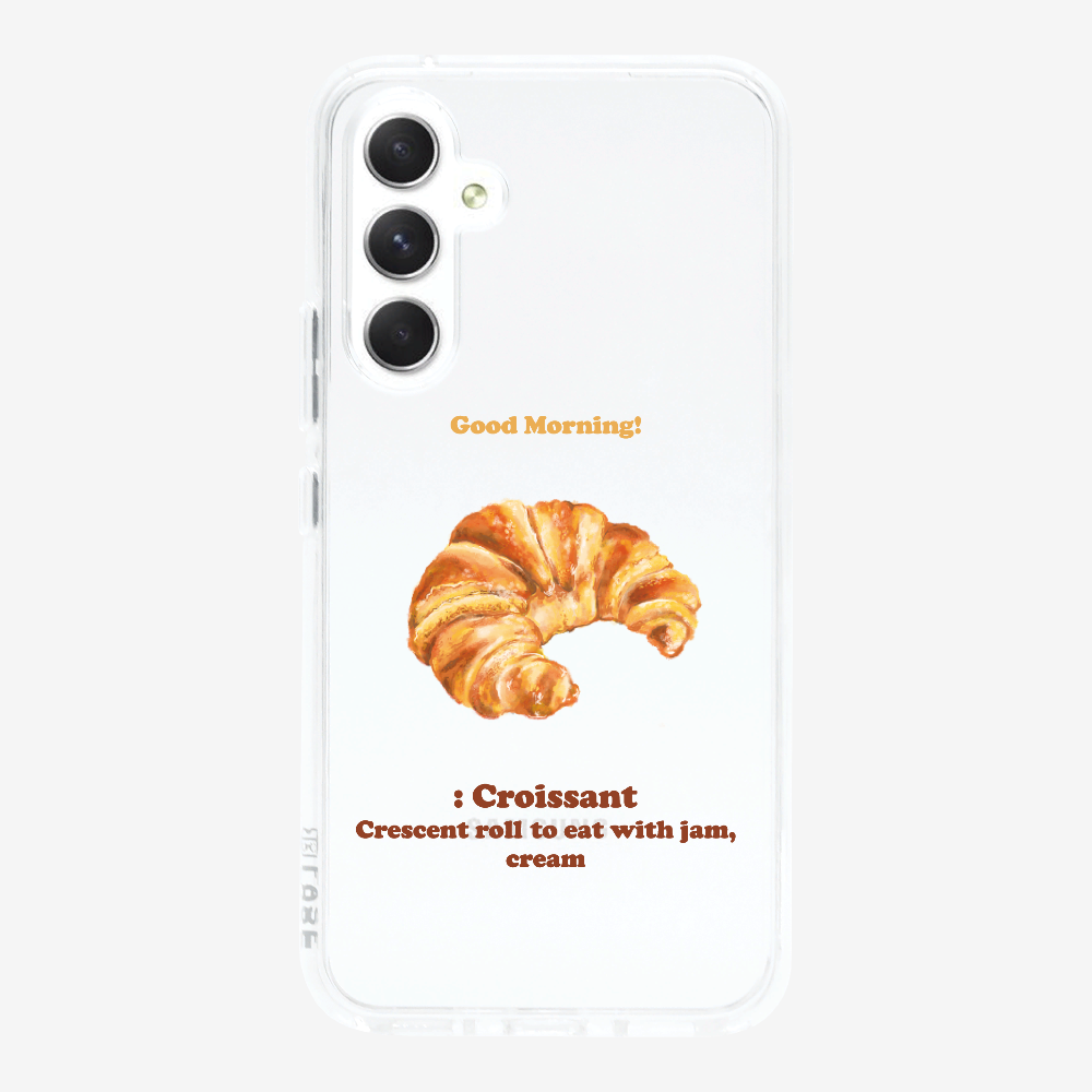 Morning Croissant Phone Case