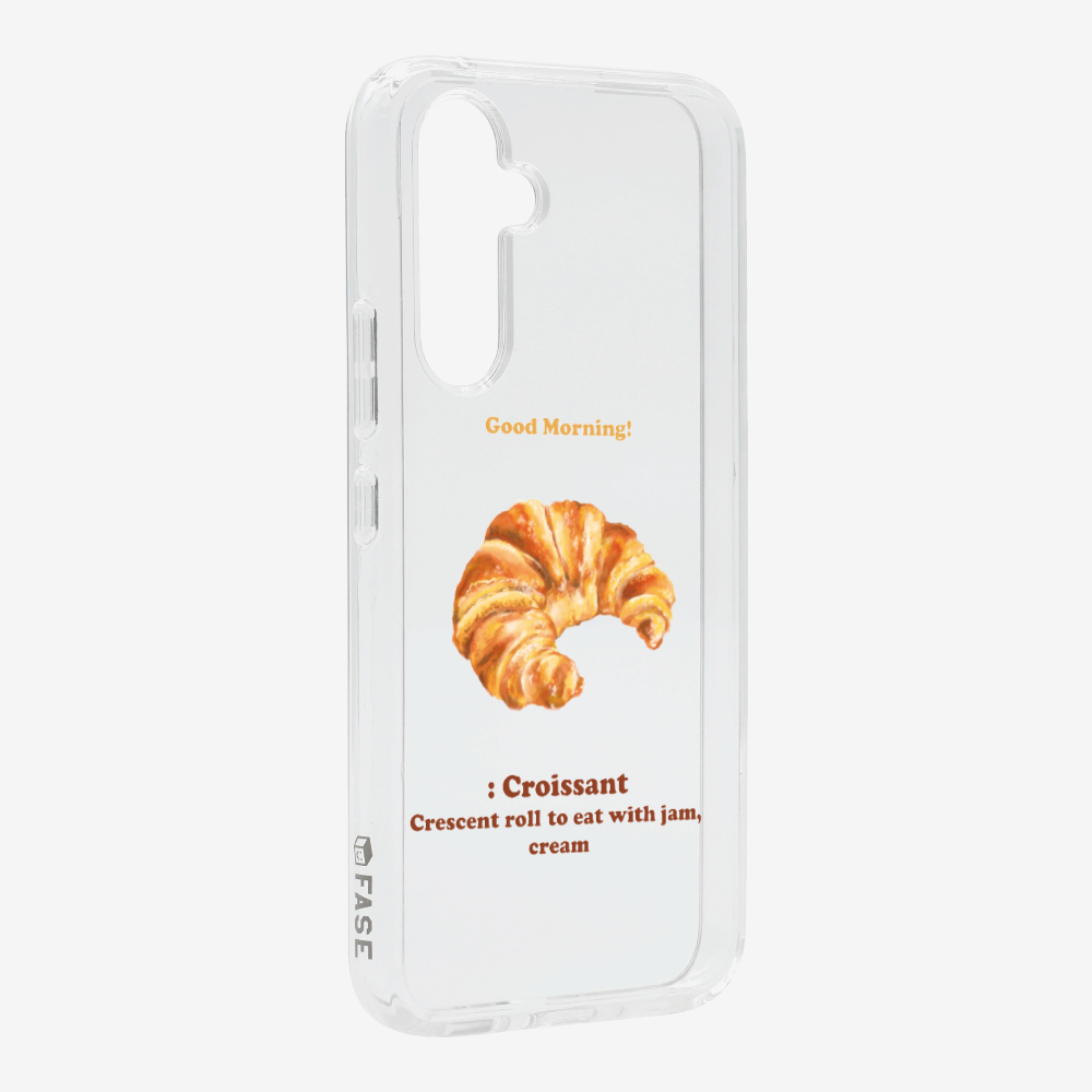 Morning Croissant Phone Case