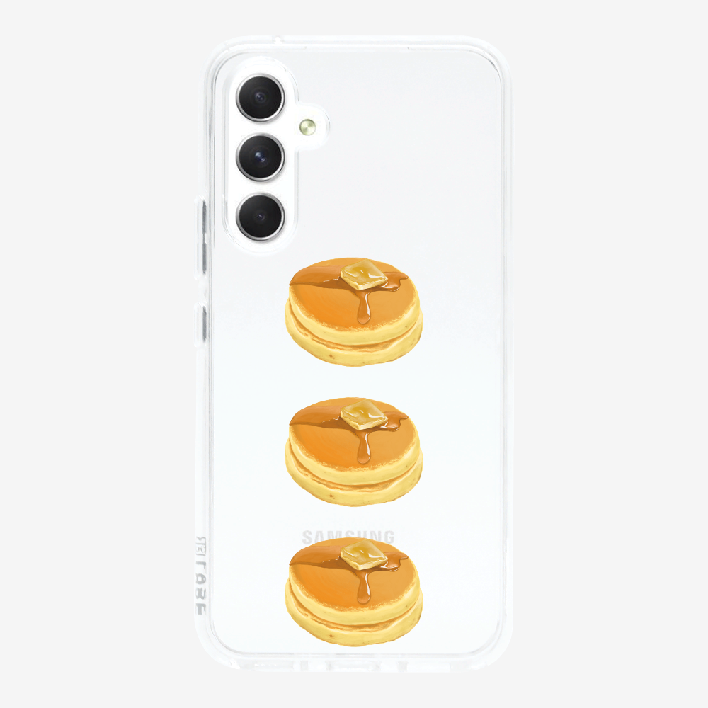 Mini Souffle Thick Pancake 3 pcs Phone Case