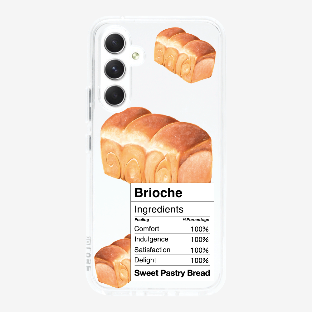 Brioche Bread Recipe Ingredients Phone Case