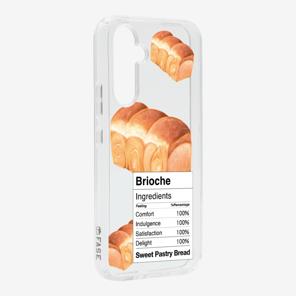 Brioche Bread Recipe Ingredients Phone Case