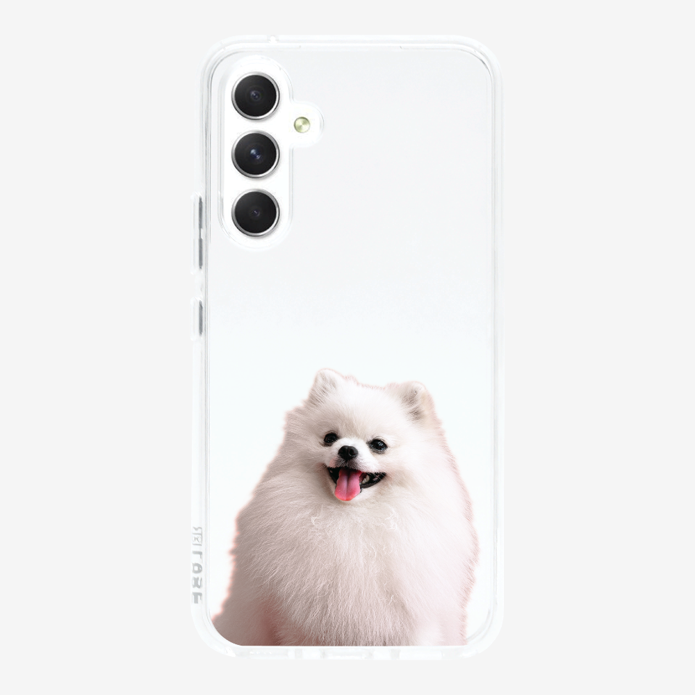 Pomeranian (Transparent) Phone Case