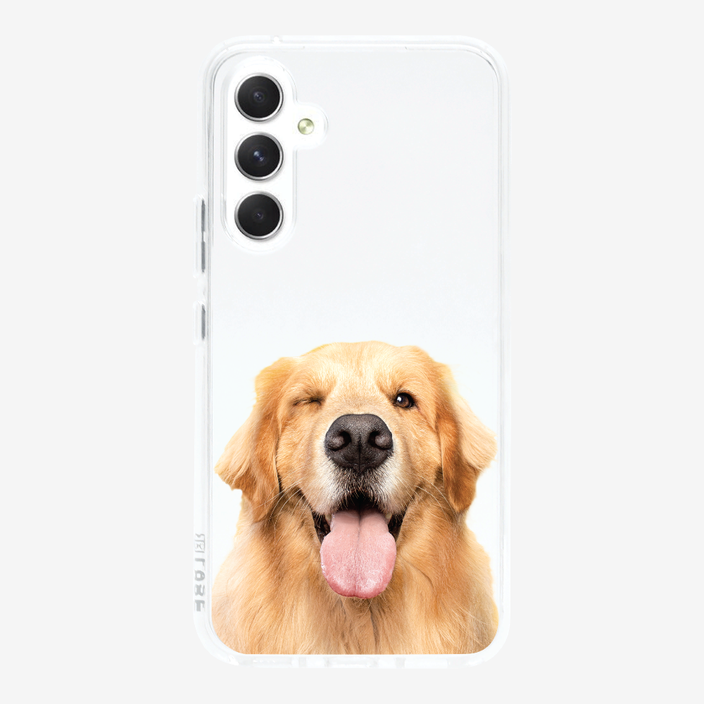 Golden Retriever (Transparent) Phone Case