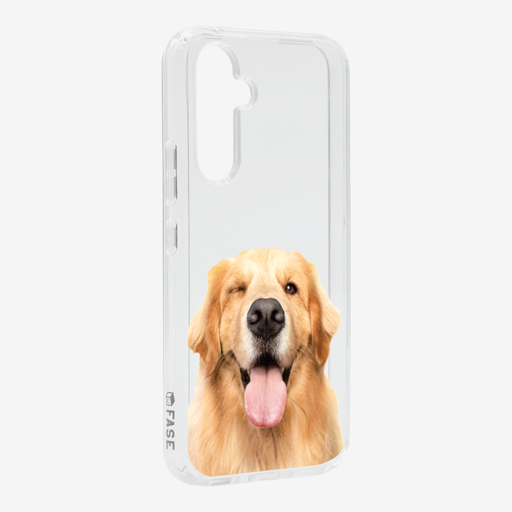 Golden Retriever (Transparent) Phone Case