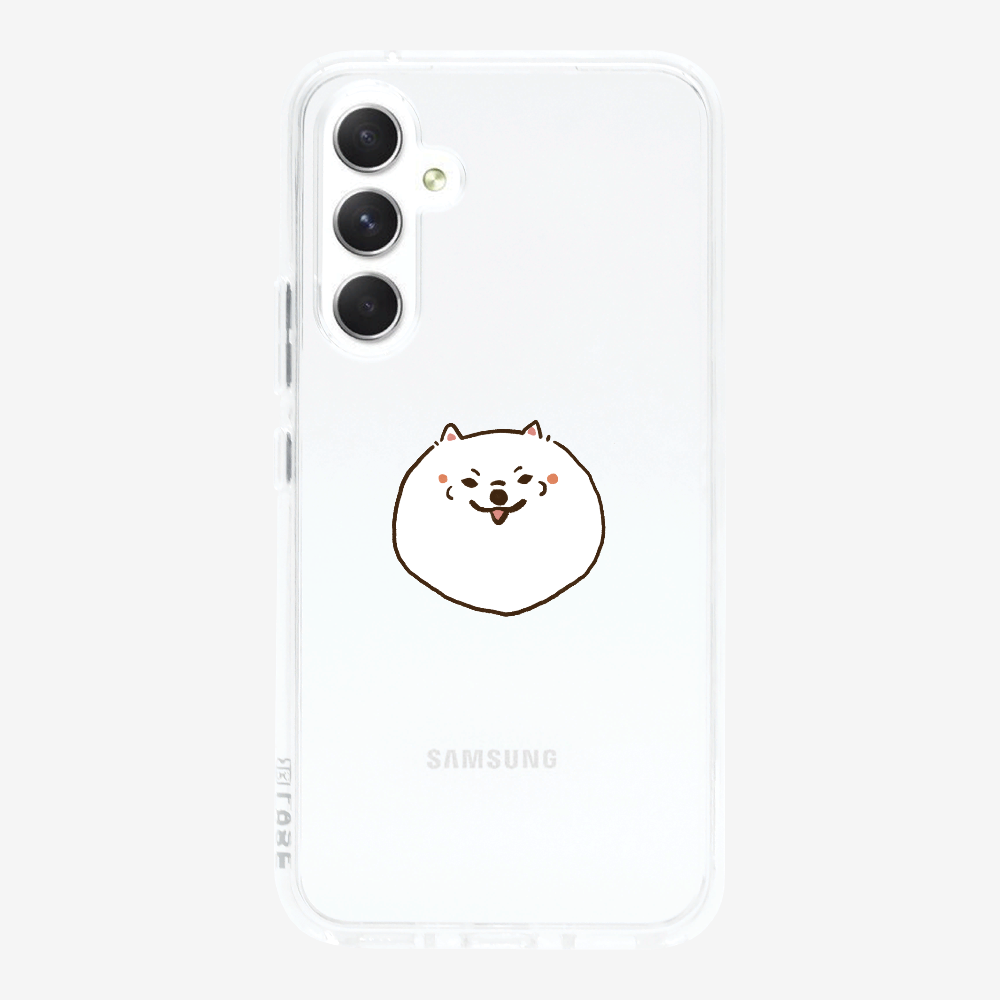 Germany White Pomeranian Phone Case