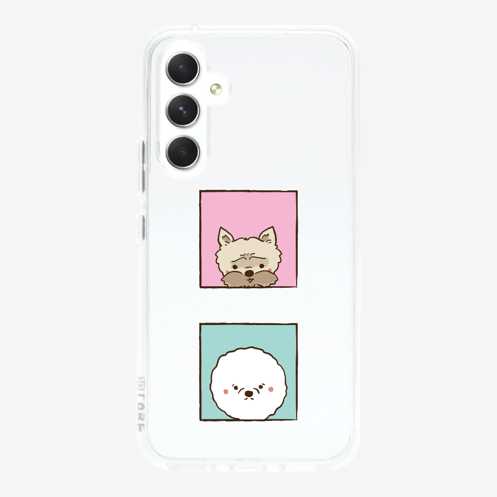 Terrier and Bichon Phone Case