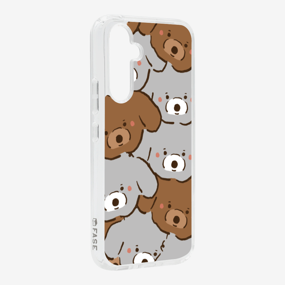 Crowded Poodle Phone Case