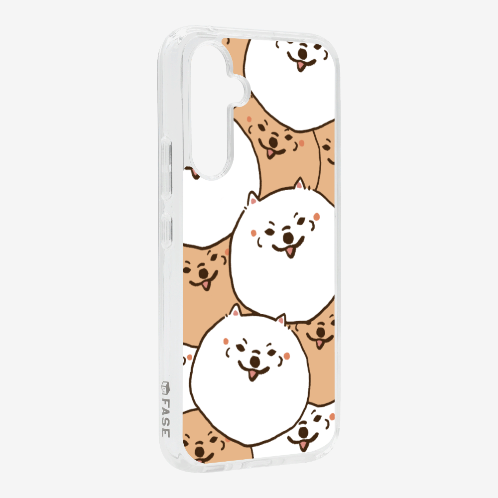 Crowded Pomeranian Phone Case