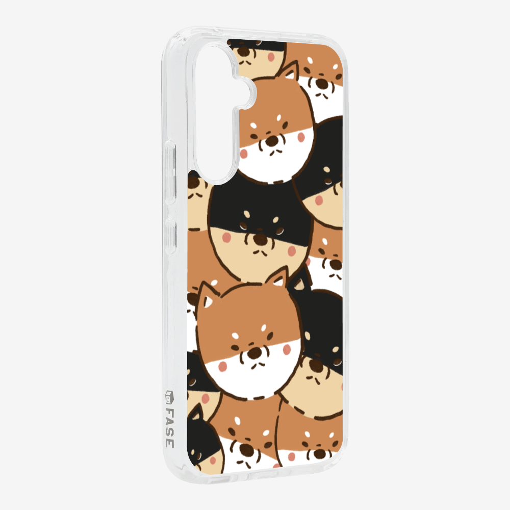 Crowded Shiba Inu Phone Case