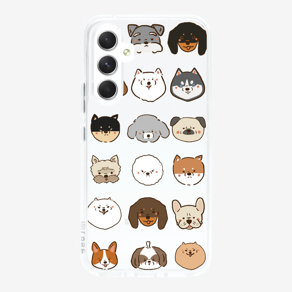 Puppy Family Seating Plan Phone Case