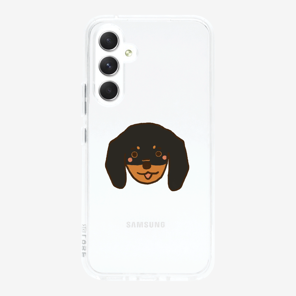 Germany Black Dachshund Phone Case