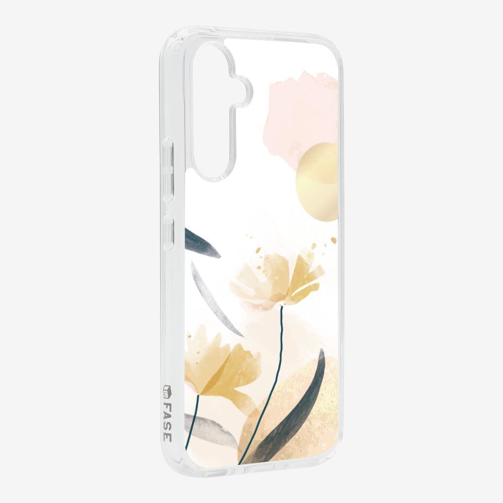 Golden Spring Floral Phone Case