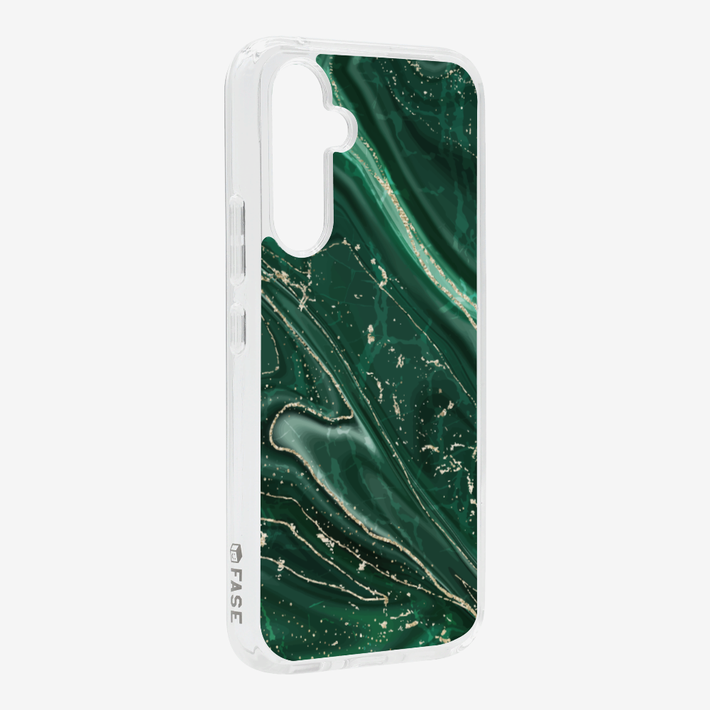 Dark Green Marble Phone Case