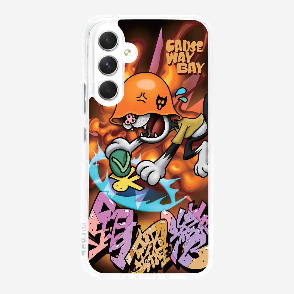 Villain Hitting at Causeway Bay Phone Case