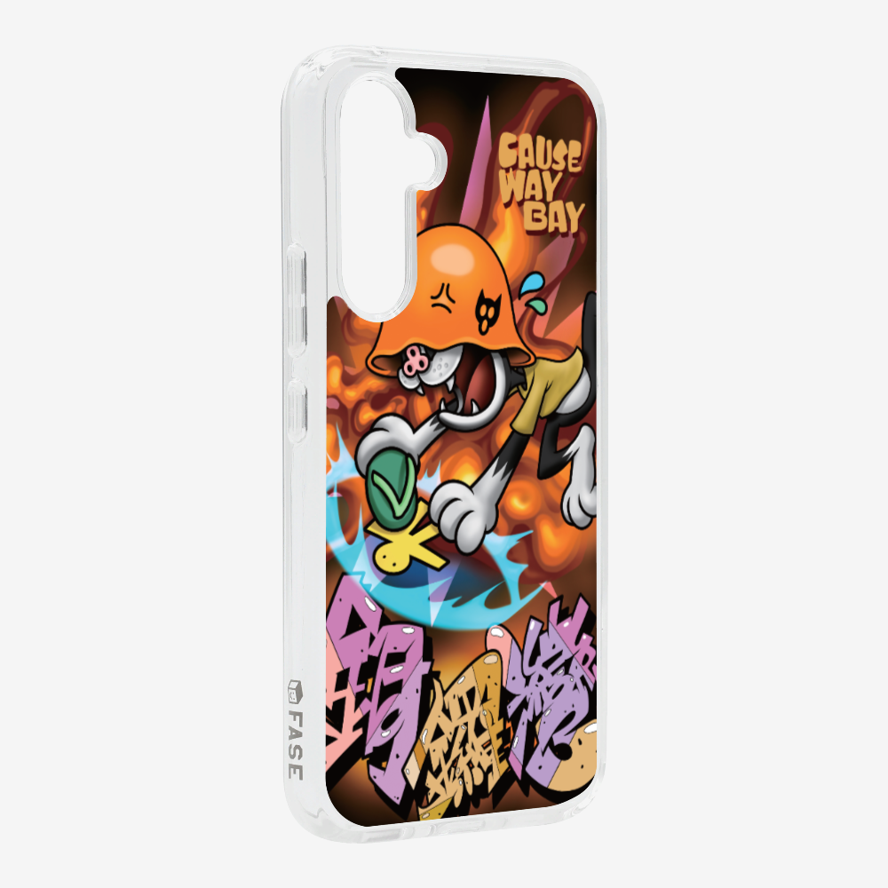 Villain Hitting at Causeway Bay Phone Case