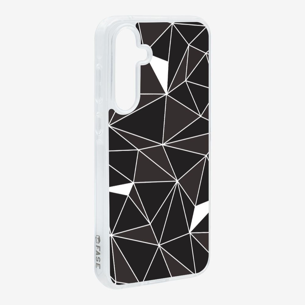 Black & White Polygon Phone Case