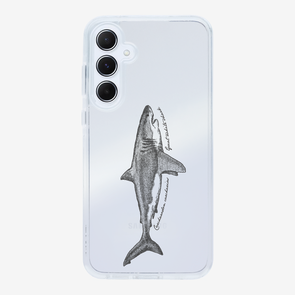 Great White Shark (Carcharodon carcharias) Phone Case