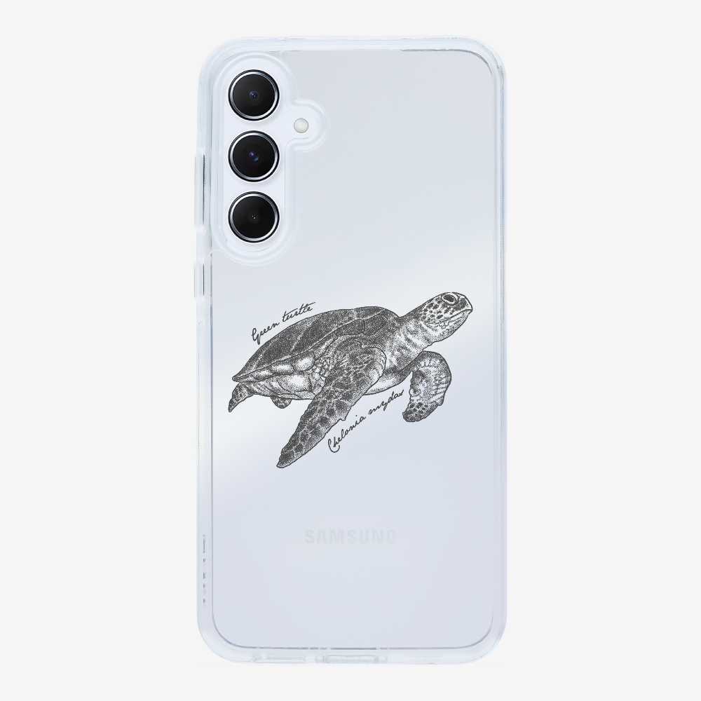 Green Turtle (Chelonia mydas) Phone Case