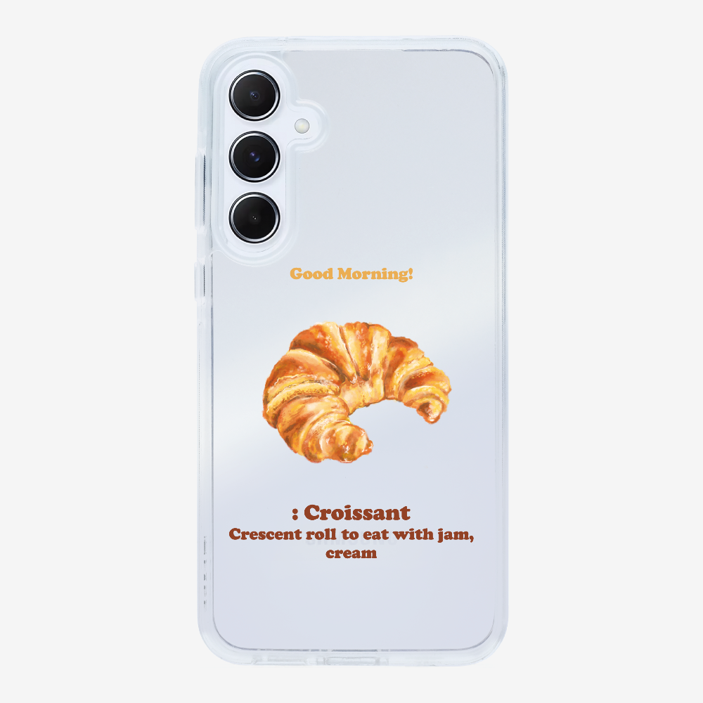 Morning Croissant Phone Case