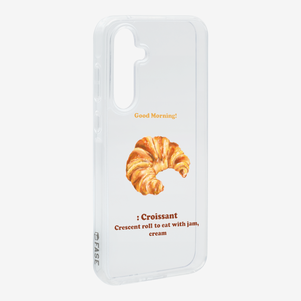 Morning Croissant Phone Case