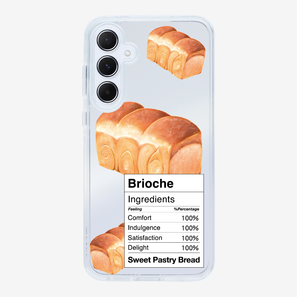 Brioche Bread Recipe Ingredients Phone Case