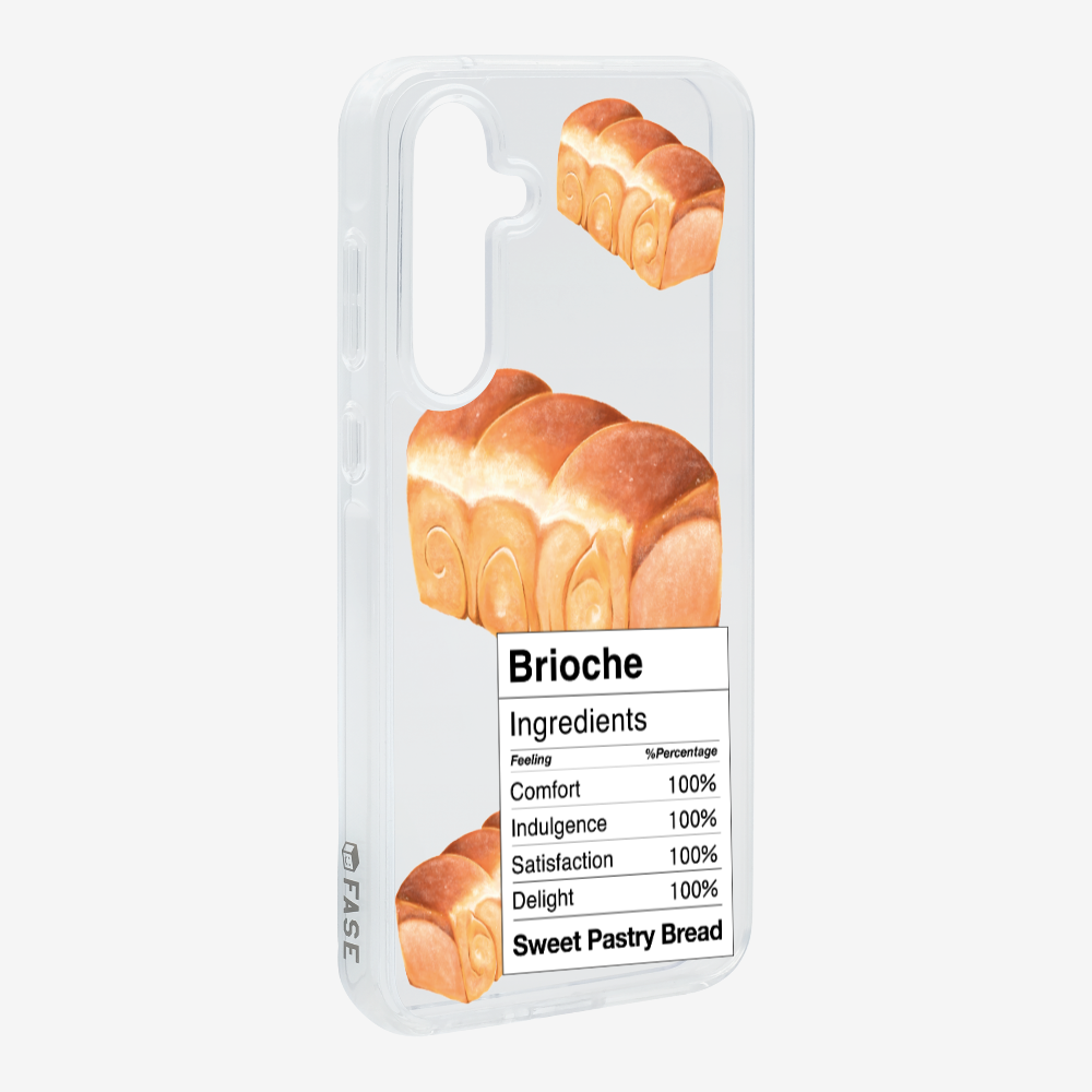 Brioche Bread Recipe Ingredients Phone Case