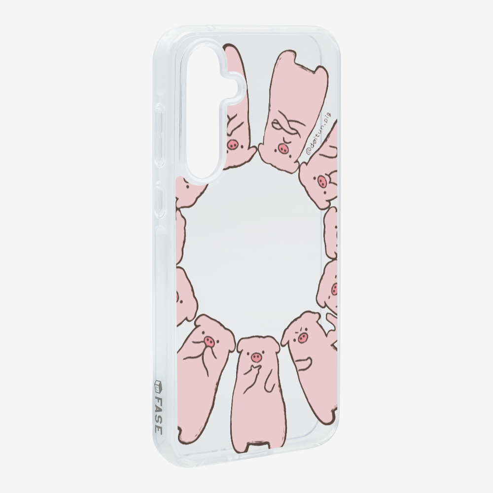 Rotate Daitun Pig Phone Case